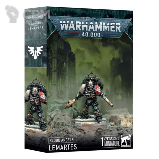 Описание картинки Набор миниатюр Warhammer 40000 Blood Angels Lemartes от Дауран по цене 3 850руб | Свободный Рынок Миниатюр - СРМ