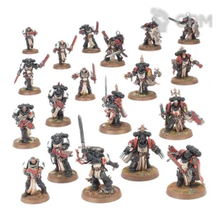 Описание картинки Combat Patrol: Black Templars от ВАХА WORKSHOP по цене 1 700руб | Свободный Рынок Миниатюр - СРМ