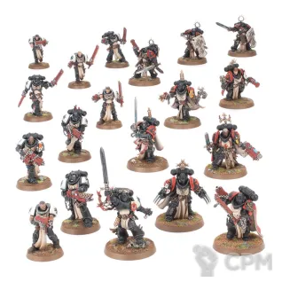 Описание картинки Combat Patrol: Black Templars от ВАХА WORKSHOP по цене 1 900руб | Свободный Рынок Миниатюр - СРМ