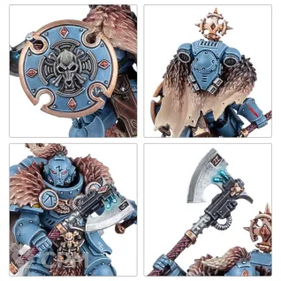 Описание картинки Набор Warhammer 40000 SPACE WOLVES: WOLF GUARD HEADTAKERS от Дауран по цене 5 500руб | Свободный Рынок Миниатюр - СРМ