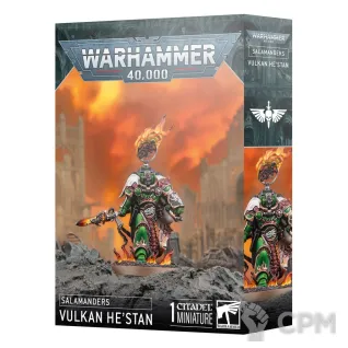 Описание картинки SPACE MARINES: VULKAN HE'STAN от Магазин Хобби по цене 3 800руб | Свободный Рынок Миниатюр - СРМ