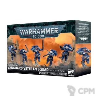 Описание картинки Предзаказ на Warhammer 40000 SPACE MARINES VANGUARD VETERAN SQUAD WITH JUMP PACKS 2026 от Дауран по цене 6 000руб | Свободный Рынок Миниатюр - СРМ