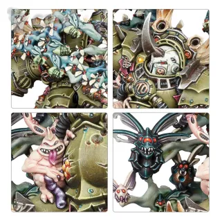 Описание картинки Typhus, Herald of the Plague God от Эхо Ереси по цене 600руб | Свободный Рынок Миниатюр - СРМ