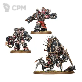 Описание картинки Предзаказ на Warhammer 40000 BATTLEFORCE: CHAOS SPACE MARINES WARBAND от Дауран по цене 20 500руб | Свободный Рынок Миниатюр - СРМ