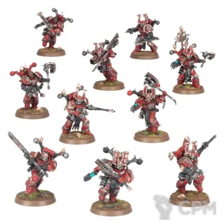 Описание картинки Khorne Berzerkers от Red Rooster по цене 2 239руб | Свободный Рынок Миниатюр - СРМ