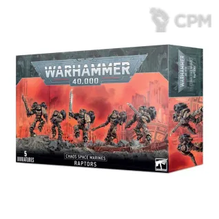 Описание картинки Набор миниатюр Warhammer 40000 Chaos Space Marines Raptors от Дауран по цене 3 900руб | Свободный Рынок Миниатюр - СРМ