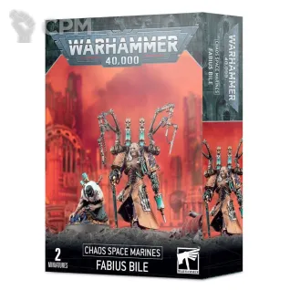 Описание картинки Набор миниатюр Warhammer 40000 Chaos Space Marines Fabius Bile от Дауран по цене 3 900руб | Свободный Рынок Миниатюр - СРМ