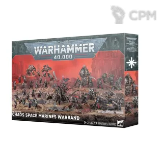 Описание картинки Предзаказ на Warhammer 40000 BATTLEFORCE: CHAOS SPACE MARINES WARBAND от Дауран по цене 20 500руб | Свободный Рынок Миниатюр - СРМ