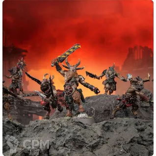 Описание картинки Предзаказ на Warhammer 40000 CHAOS SPACE MARINES: FELLGOR BEASTMEN от Дауран по цене 5 500руб | Свободный Рынок Миниатюр - СРМ