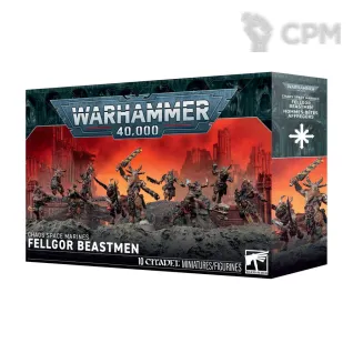 Описание картинки Предзаказ на Warhammer 40000 CHAOS SPACE MARINES: FELLGOR BEASTMEN от Дауран по цене 5 500руб | Свободный Рынок Миниатюр - СРМ