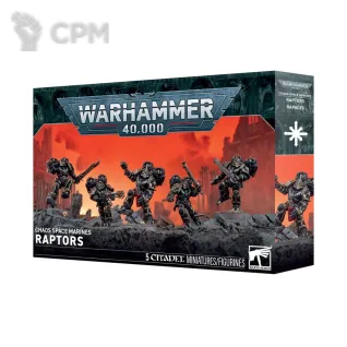Описание картинки Предзаказ на Warhammer 40000 CHAOS SPACE MARINES: RAPTORS от Дауран по цене 5 250руб | Свободный Рынок Миниатюр - СРМ