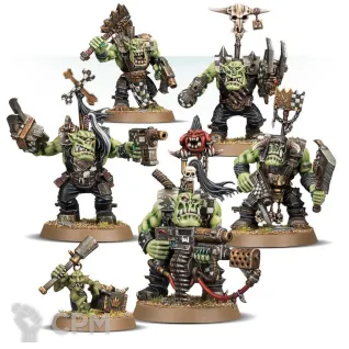 Описание картинки Ork Nobz от ВАХА WORKSHOP по цене 600руб | Свободный Рынок Миниатюр - СРМ