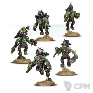 Описание картинки Ork Stormboyz от ВАХА WORKSHOP по цене 600руб | Свободный Рынок Миниатюр - СРМ