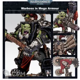 Описание картинки Warboss in Mega Armour от Эхо Ереси по цене 600руб | Свободный Рынок Миниатюр - СРМ
