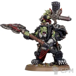 Описание картинки Warboss in Mega Armour от Эхо Ереси по цене 600руб | Свободный Рынок Миниатюр - СРМ