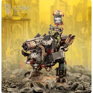 Описание картинки Предзаказ на Warhammer 40000 ORKS: BIG MEK DAKKARIG от Дауран по цене 7 000руб | Свободный Рынок Миниатюр - СРМ