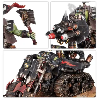 Описание картинки Предзаказ на Warhammer 40000 ORKS: WARTRAKK 2026 от Дауран по цене 5 800руб | Свободный Рынок Миниатюр - СРМ