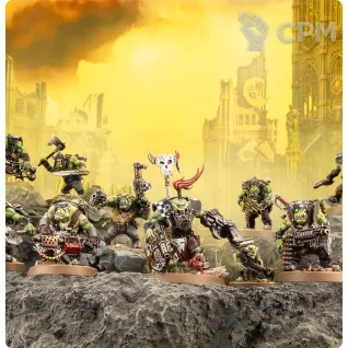 Описание картинки Предзаказ на Warhammer 40000 ORKS: BOYZ 2026 от Дауран по цене 5 750руб | Свободный Рынок Миниатюр - СРМ