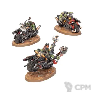 Описание картинки Предзака на Warhammer 40000 ORKS: WARBIKERS 2026 от Дауран по цене 6 000руб | Свободный Рынок Миниатюр - СРМ