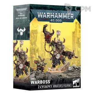 Описание картинки Предзаказ на Warhammer 40000 ORKS: WARBOSS 2026 от Дауран по цене 4 200руб | Свободный Рынок Миниатюр - СРМ
