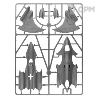 Описание картинки Craftworlds Hemlock Wraithfighter/Crimson Hunter от MiniaturesFAN по цене 9 675руб | Свободный Рынок Миниатюр - СРМ