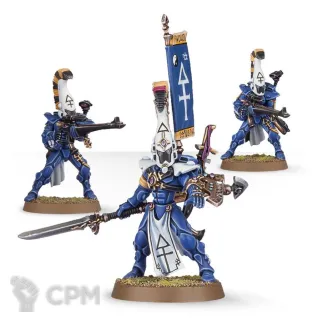 Описание картинки Набор миниатюр Warhammer 40000 Aeldari Dire Avengers от Дауран по цене 3 800руб | Свободный Рынок Миниатюр - СРМ