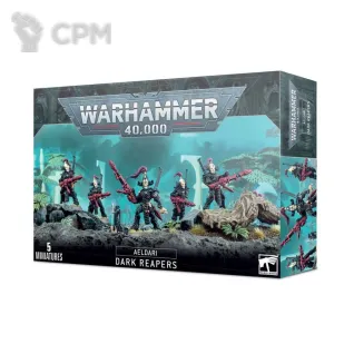 Описание картинки Набор миниатюр Warhammer 40000 Aeldari Dark Reapers от Дауран по цене 5 250руб | Свободный Рынок Миниатюр - СРМ