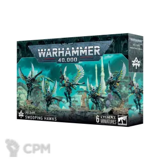 Описание картинки Набор миниатюр Warhammer 40000 Aeldari Swooping Hawks от Дауран по цене 5 500руб | Свободный Рынок Миниатюр - СРМ