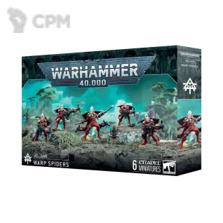 Описание картинки Набор миниатюр Warhammer 40000 Aeldari Warp Spiders от Дауран по цене 5 700руб | Свободный Рынок Миниатюр - СРМ