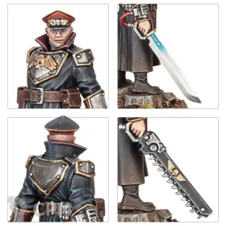 Описание картинки Набор миниатюр Warhammer 40000 Astra Militarum Commissar от Дауран по цене 3 400руб | Свободный Рынок Миниатюр - СРМ