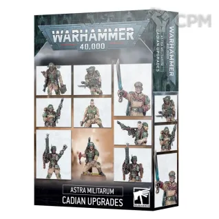 Описание картинки Набор миниатюр Warhammer 40000 Astra Militarum Cadian Upgrades от Дауран по цене 3 000руб | Свободный Рынок Миниатюр - СРМ