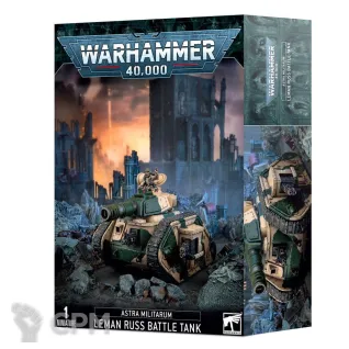 Описание картинки Миниатюра Warhammer 40000 Astra Militarum Leman Russ Battle Tank от Дауран по цене 6 000руб | Свободный Рынок Миниатюр - СРМ