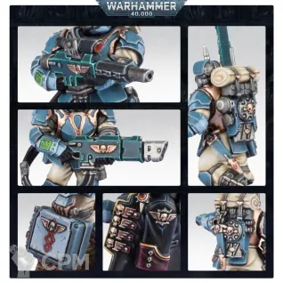 Описание картинки Набор миниатюр Warhammer 40000 Astra Militarum Tempestus Scions от Дауран по цене 4 000руб | Свободный Рынок Миниатюр - СРМ