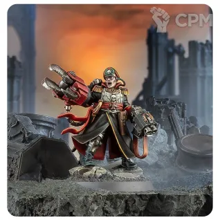 Описание картинки ASTRA MILITARUM: COMMISSAR YARRICK от Магазин Хобби по цене 3 800руб | Свободный Рынок Миниатюр - СРМ