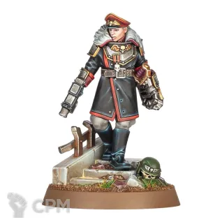 Описание картинки Набор миниатюр Warhammer 400000 ASTRA MILITARUM: COMMISSAR GRAVES от Дауран по цене 7 750руб | Свободный Рынок Миниатюр - СРМ
