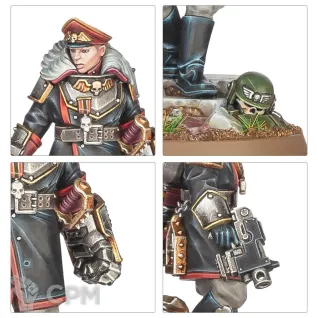 Описание картинки ASTRA MILITARUM: COMMISSAR GRAVES от Магазин Хобби по цене 8 400руб | Свободный Рынок Миниатюр - СРМ