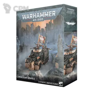 Описание картинки Набор миниатюр Warhammer 400000 ASTRA MILITARUM: COMMISSAR GRAVES от Дауран по цене 7 750руб | Свободный Рынок Миниатюр - СРМ