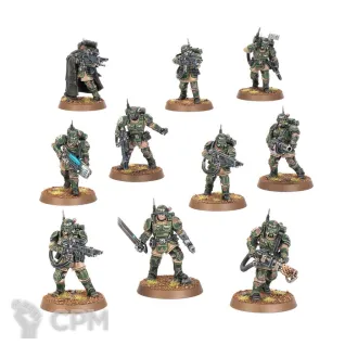 Описание картинки Предзаказ на Warhammer 40000 ASTRA MILITARUM: KASRKIN 2026 от Дауран по цене 5 300руб | Свободный Рынок Миниатюр - СРМ