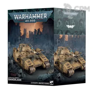 Описание картинки Предзаказ на Warhammer 40000 ASTRA MILITARUM: BANEBLADE 2026 от Дауран по цене 16 000руб | Свободный Рынок Миниатюр - СРМ