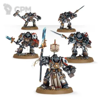 Описание картинки Grey Knights Brotherhood Terminator Squad от ВАХА WORKSHOP по цене 800руб | Свободный Рынок Миниатюр - СРМ