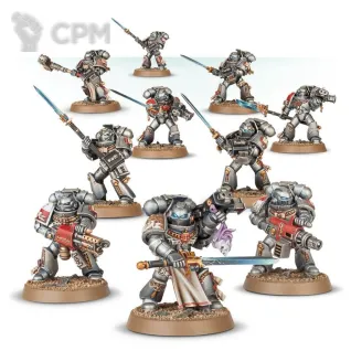 Описание картинки Grey Knights Strike Squad от ВАХА WORKSHOP по цене 800руб | Свободный Рынок Миниатюр - СРМ