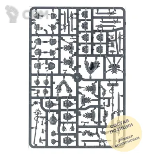 Описание картинки (4 in 1) Grey Knight Strike Squad / Interceptor Squad / Purifier Squad / Purgation Squad от Wako Lab (Recast) по цене 1 790руб | Свободный Рынок Миниатюр - СРМ