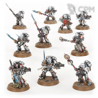Описание картинки Grey Knights Purifier Squad от ВАХА WORKSHOP по цене 800руб | Свободный Рынок Миниатюр - СРМ