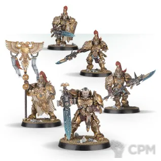 Описание картинки Combat Patrol: Adeptus Custodes от warp store по цене 2 900руб | Свободный Рынок Миниатюр - СРМ