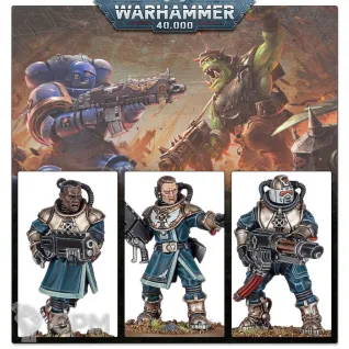 Описание картинки Предзаказ на Warhammer 40000 IMPERIAL AGENTS: IMPERIAL NAVY BREACHERS от Дауран по цене 5 500руб | Свободный Рынок Миниатюр - СРМ