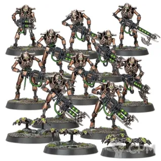 Описание картинки Necron Warriors от ВАХА WORKSHOP по цене 700руб | Свободный Рынок Миниатюр - СРМ