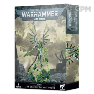 Описание картинки Коробка миниатюр Warhammer 40000 Necrons C'tan Shard of the Void Dragon от Дауран по цене 11 000руб | Свободный Рынок Миниатюр - СРМ