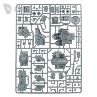 Описание картинки Набор миниатюр Warhammer 40000 Tau Empire KV128 Stormsurge от Дауран по цене 16 000руб | Свободный Рынок Миниатюр - СРМ