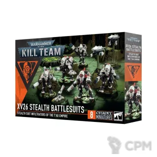 Описание картинки KILL TEAM: XV26 STEALTH BATTLESUITS от SectorA13 по цене 66 666руб | Свободный Рынок Миниатюр - СРМ