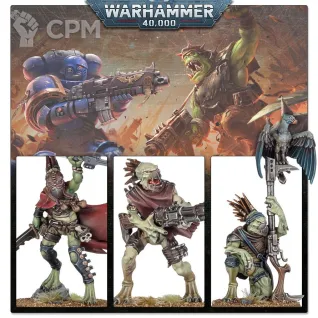 Описание картинки Предзаказ на Warhammer 40000 T'AU EMPIRE: KROOT FARSTALKERS от Дауран по цене 5 500руб | Свободный Рынок Миниатюр - СРМ